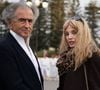 “Je suis faite pour lui” 

Bernard-Henri Lévy et sa femme, Arielle Dombasle - La délégation française et les personnalités accompagnant le président de la République Emmanuel Macron lors de sa visite d'Etat de trois jours au Maroc. © Jeanne Accorsini / Pool / Bestimage