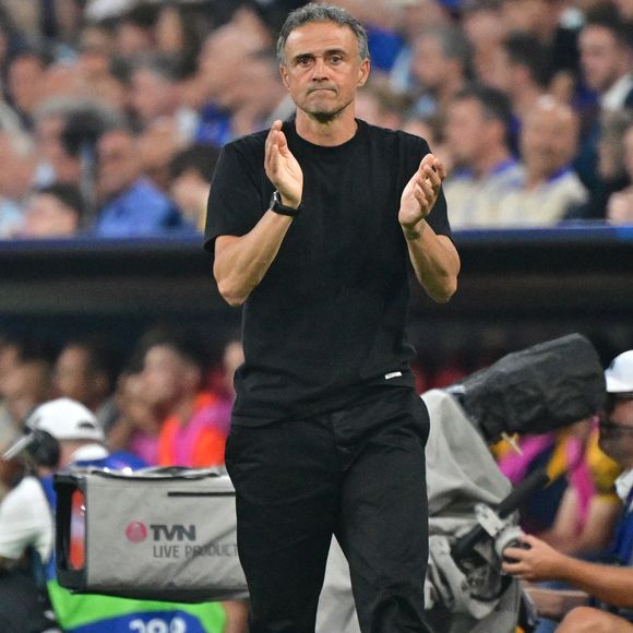 Luis Enrique - Finale de la Ligue Des Champions 2025 "PSG - Inter Milan" à l'Allianz Arena de Munich, le 31 mai 2025.
© Christian Liewig/Bestimage