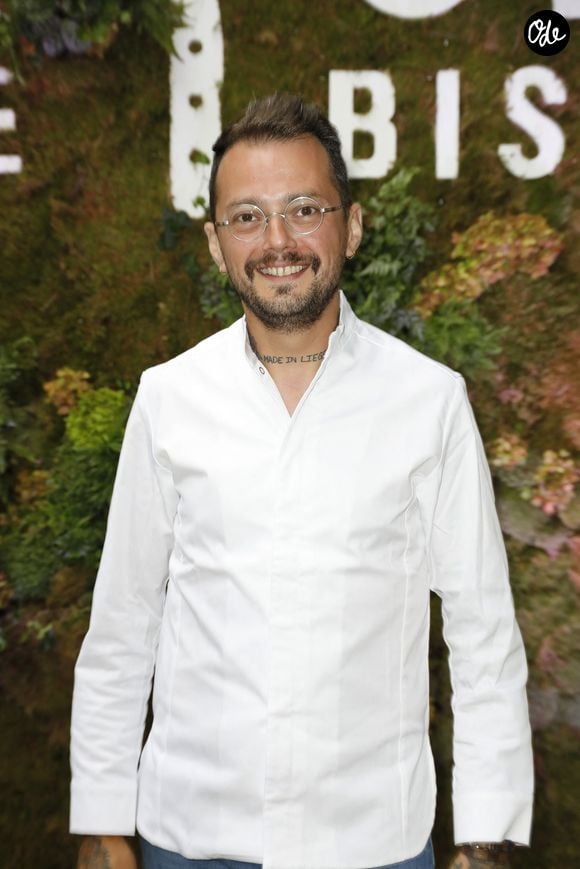 Exclusif - Arnaud Delvenne - Ouverture du premier restaurant "Top Chef" Le Bistrot à Suresnes le 7 juillet 2022. Le groupe M6 et S. Rotenberg, en collaboration avec Les Bistrots Pas Parisiens ont ouvert ce Bistrot Top Chef à Suresnes, d’une capacité de 100 places. © Marc Ausset-Lacroix/Bestimage