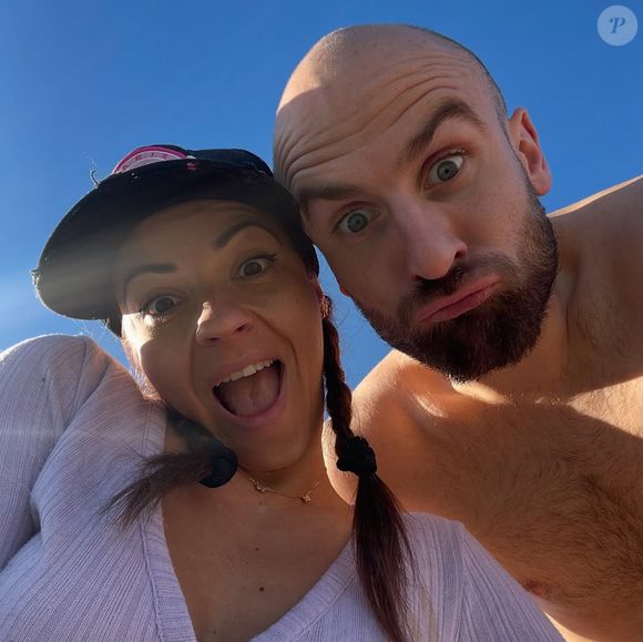 Instagram de la danseuse Denitsa Ikonomova, photo avec son compagnon François Alu.