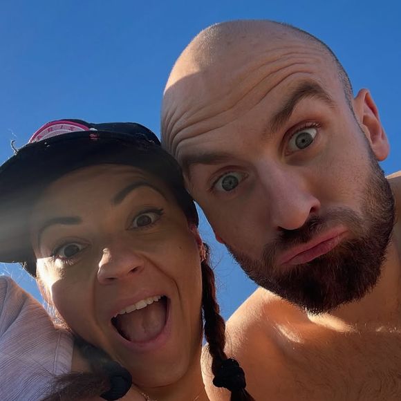 Instagram de la danseuse Denitsa Ikonomova, photo avec son compagnon François Alu.