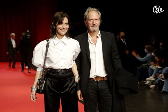 Christopher Thompson et sa femme Géraldine Pailhas - Cérémonie d'ouverture du Festival Lumière 2021 à Lyon le 9 octobre 2021.
© Pascal Fayolle/ Bestimage