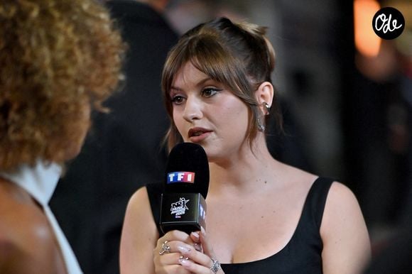 Marine Delplace, la gagnante de Star Academy 2024, participe à la séance photo organisée dans le cadre de la 27e édition des NRJ Music Awards, le 31 octobre 2025 à Cannes, en France.  Photo de Franck Castel/ABACAPRESS.COM