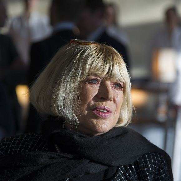 Marianne Faithfull au photocall de l'exposition "Gus van Sant & Films" à la Cinémathèque Française à Paris le 11 avril 2016.
© Pierre Perusseau / Bestimage