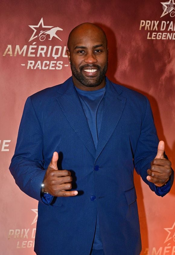 Teddy Riner - 104ème édition du Prix d'Amérique 2025 à l'hippodrome Paris-Vincennes le 26 janvier 2025. © Christian Liewig/Bestimage