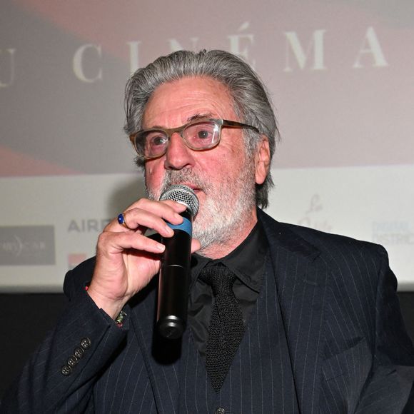Daniel Auteuil a reçu son prix au cinéma Pathé Gare du Sud, lors de la 6ème édition du festival Cinéroman à Nice le 4 octobre 2024. © Domnique Jacovides - Bruno Bebert / Bestimage