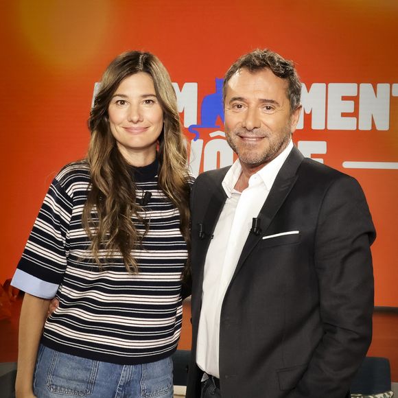 Exclusif - Alice Pol, sur plateau de la nouvelle émission "Animalement Vôtre" présentée par Bernard Montiel et diffusée le 9 novembre sur France 3, à Paris, France, le 13 octobre 2025. © Jack Tribeca/Bestimage