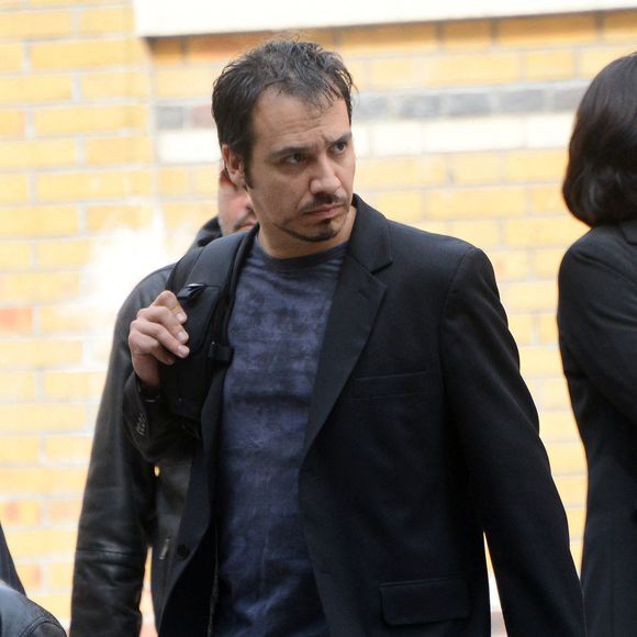 Alexandre Astier assistant aux funérailles de l'acteur français Pierre Mondy à l'église Saint-Honore-d'Eylau à Paris, France, le 20 septembre 2012. Photo by Nicolas Briquet/ABACAPRESS.COM