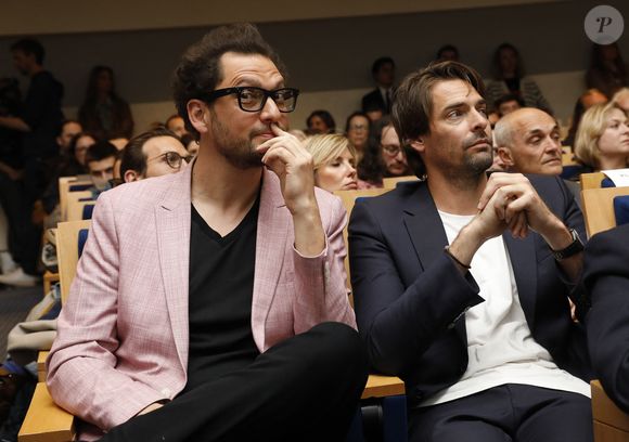 L'animateur de M6 et l'ancien nageur témoignent dans un documentaire prochainement diffusé sur M6

Exclusif - Eric Antoine, Camille Lacourt - Avant-première su documentaire "Santé mentale, briser le tabou" dans l'Amphithéâtre Laroque au Ministère du Travail, de la Santé et des Solidarités à Paris le 15 avril 2025. © Marc Ausset-Lacroix/Bestimage