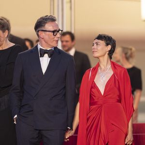 Michel Hazanavicius et sa femme Bérénice Bejo - Descente des marches du film « La plus précieuse des marchandises » lors du 77ème Festival International du Film de Cannes, au Palais des Festivals à Cannes. Le 24 mai 2024
© Olivier Borde / Bestimage