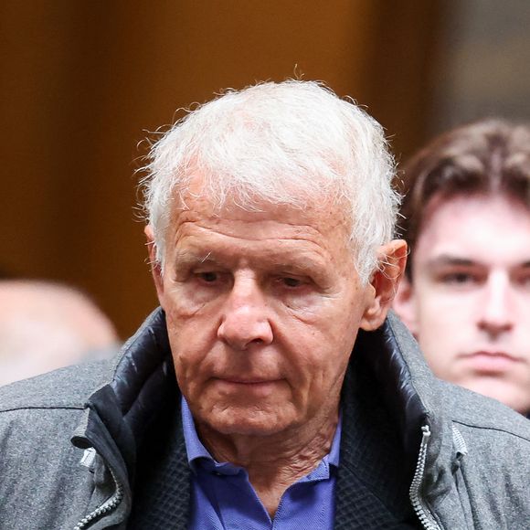 Patrick Poivre d'Arvor (PPDA) - Sorties des obsèques de l'ancien ministre de la Culture Frédéric Mitterrand en l'Église Saint-Thomas d'Aquin à Paris. Le 26 mars 2024
© Moreau-Jacovides / Bestimage