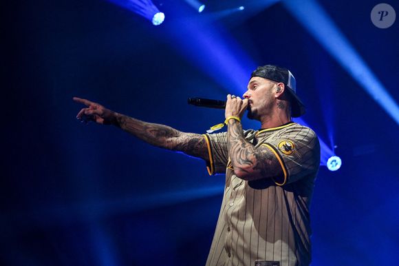 Matt Pokora assiste au Foot Concert, au profit de l'association Huntington Avenir à la LDLC Arena à Lyon, France, le 11 novembre 2024. Photo par Julien Reynaud/APS-Medias/ABACAPRESS.COM