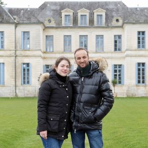 Exclusif - Emilie Dequenne et son mari Michel Ferracci sont à l'affiche du film de Vincent Lannoo "A l'intérieur". C'est le premier film où un couple à la ville joue également un couple à l'écran. Angoulême le 12 Mars 2018. Patrick Bernard-Jean-Marc Lhomer/ Bestimage