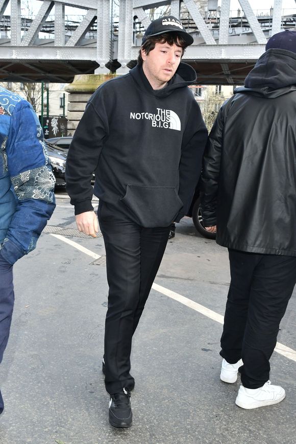 Exclusif - Jean Imbert - Les célébrités se rendent au "Sunday Service" de Kanye West à Paris, la messe est organisée au Théâtre des Bouffes du Nord à Paris, le 1er mars 2020. Agence / Bestimage
