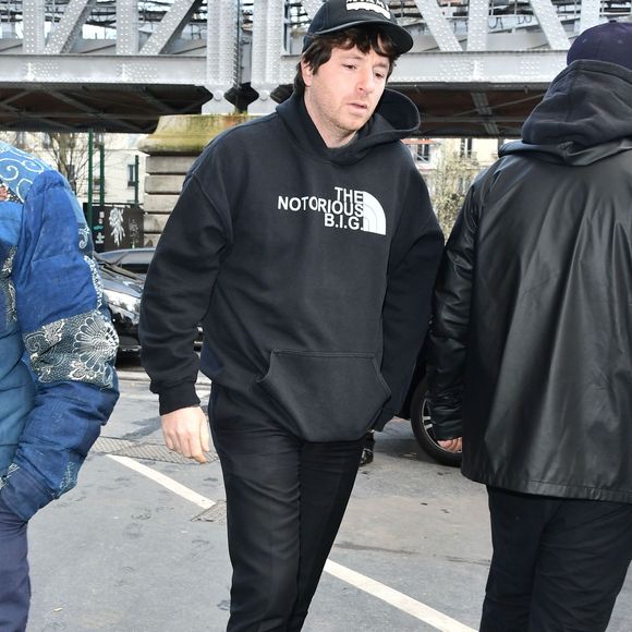 Exclusif - Jean Imbert - Les célébrités se rendent au "Sunday Service" de Kanye West à Paris, la messe est organisée au Théâtre des Bouffes du Nord à Paris, le 1er mars 2020. Agence / Bestimage