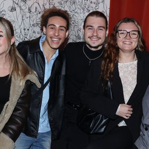 Emma, Masseo, Thomas, Maylis (Star Academy 2024) et Ahcene (Star Academy 2022) assistent à l'After Party Joli Joli au Chacha Club à Paris, France, le 03 décembre 2024. Photo by Jerome Dominé/ABACAPRESS.COM