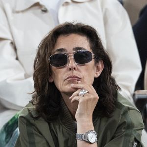 Agnès Boulard (Mademoiselle Agnès) en tribunes lors des Internationaux de France de Tennis de Roland Garros 2025, à Paris, France, le 6 juin 2025. © Jacovides-Moreau/Bestimage