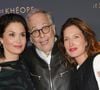 Barbara Schulz, Fabrice Luchini et Julia Piaton - Avant-première du film "Le Secret de Khéops" au Cinéma Pathé Wepler à Paris le 27 février 2025. © Coadic Guirec/Bestimage