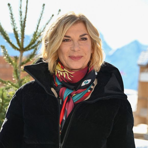 Michele Laroque pose pour le photocall du film 'Des jours meilleurs' lors du 28ème Festival du Film de Comédie à L'Alpe d'Huez, France, le 17 janvier 2025. Photo by Mireille Ampilhac/ABACAPRESS.COM