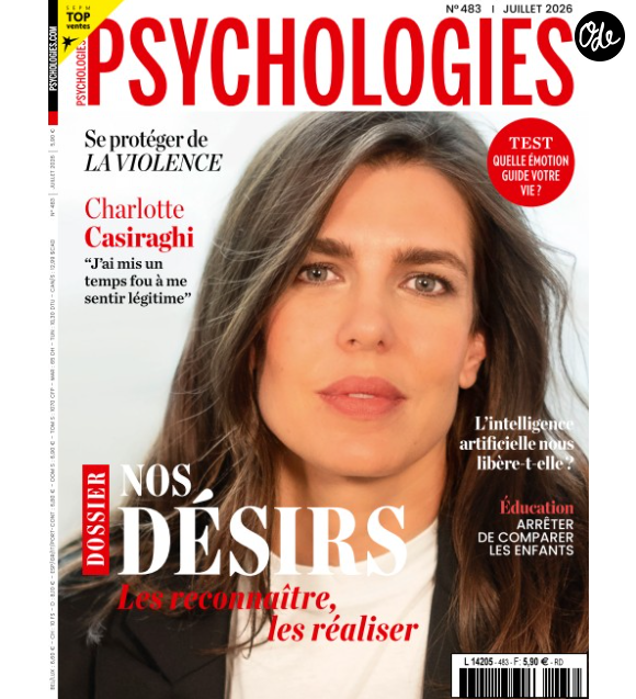 Couverture du magazine Psychologies - Juillet 2026