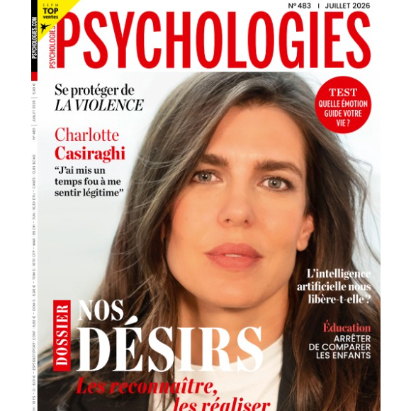 Couverture du magazine Psychologies - Juillet 2026