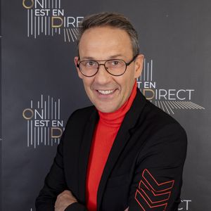 Julien Courbet lors de l'enregistrement de l'émission "On est en direct" (OEED), Spéciale 100 ans de la radio, présentée par L.Ruquier, diffusée sur France 2 le 8 mai 2022.

© Jack Tribeca / Bestimage