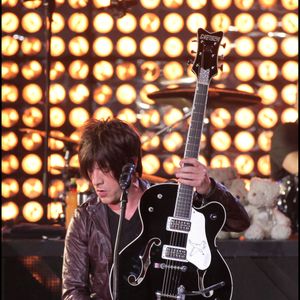 Nicolas Sirkis (Indochine) – 1er épisode des 26e Victoires de la musique au Zénith de Lille, le 9 février 2011 © Vansteenkiste Stéphane / Bestimage