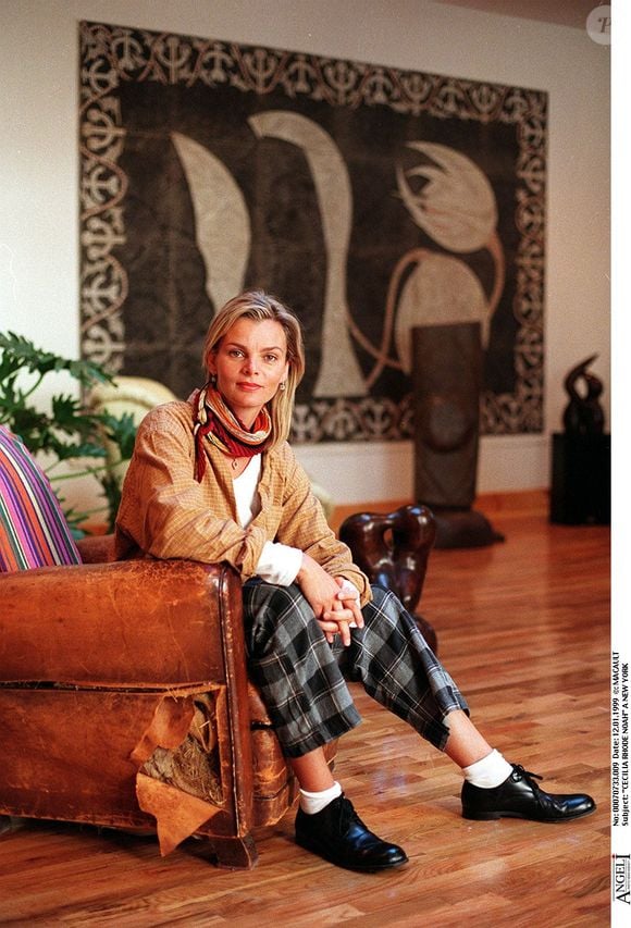 Cecilia Rodhe Noah, à New York, dans un fauteuil — plein pied. 

JEAN LOUIS MACAULT / BESTIMAGE