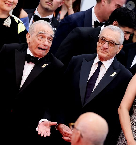 Martin Scorsese, Robert de Niro - Montée des marches du film « Killers of the flower moon » lors du 76ème Festival International du Film de Cannes, au Palais des Festivals à Cannes. Le 20 mai 2023 © Jacovides-Moreau / Bestimage