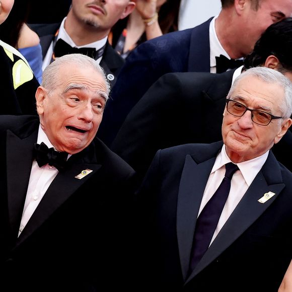 Martin Scorsese, Robert de Niro - Montée des marches du film « Killers of the flower moon » lors du 76ème Festival International du Film de Cannes, au Palais des Festivals à Cannes. Le 20 mai 2023 © Jacovides-Moreau / Bestimage