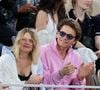 Mélanie Thierry et son compagnon, le chanteur Raphaël - Les célébrités dans les tribunes des Internationaux de France de tennis de Roland Garros 2024 à Paris, le 29 mai 2024. 
© Jacovides / Moreau / Bestimage