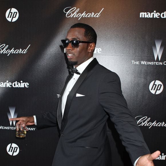 Sean (Diddy) Combs, The Weinstein Company's 2012 Golden Globe Awards After Party at The Beverly Hilton Hotel in Beverly Hills, California. 15 janvier 2012.  Photo parBaxter/ABACAPRESS.COM