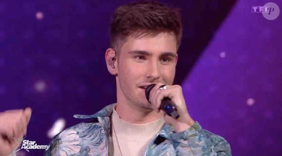 Julien Lieb sur le plateau de la "Star Academy 2023"