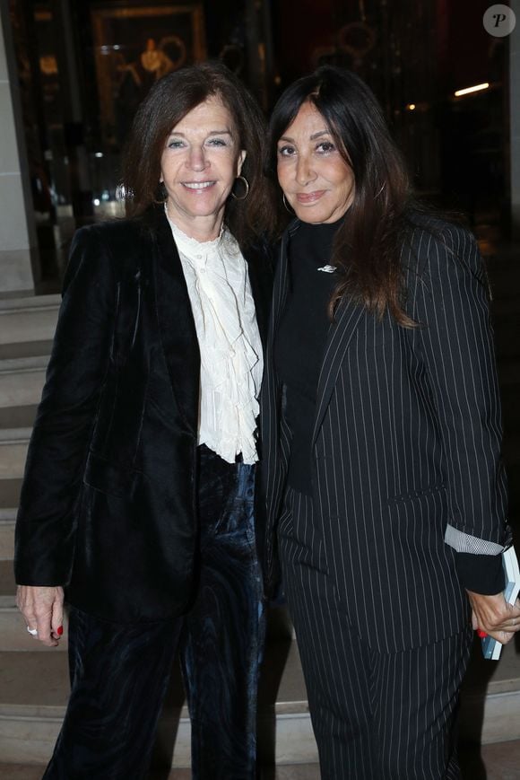 Framboise Holtz et Corinne Barcessat (veuve de Daniel Balavoine)- Alain Boublil et Claude-Michel Schönberg, créateurs de la comédie musicale « Les Misérables », reçoivent les Insignes de Chevalier de l’Ordre National de la Légion d’Honneur au Musée de la Légion d’Honneur à Paris, France, le 25 Novembre 2024. © Bertrand Rindoff / Bestimage