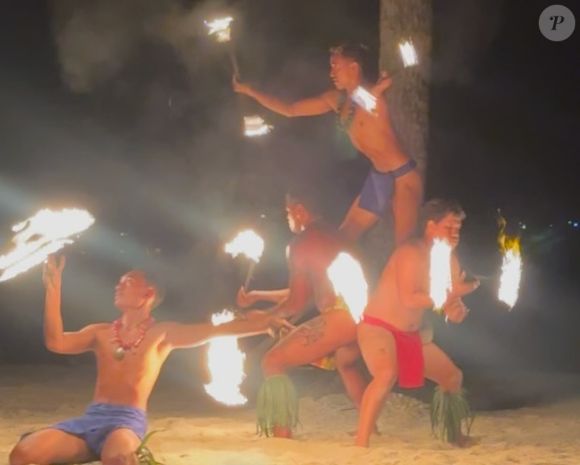 Christophe Licata immortalise ses vacances à Bora-Bora (Capture d'écran Instagram- Juillet 2025).