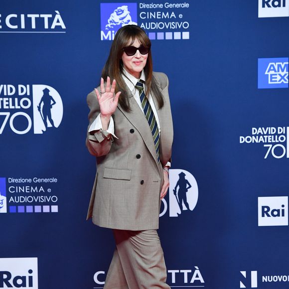 Monica Bellucci - Les célébrités à la cérémonie David di Donatello Awards à Rome, le 7 mai 2025. Zuma Press / Bestimage