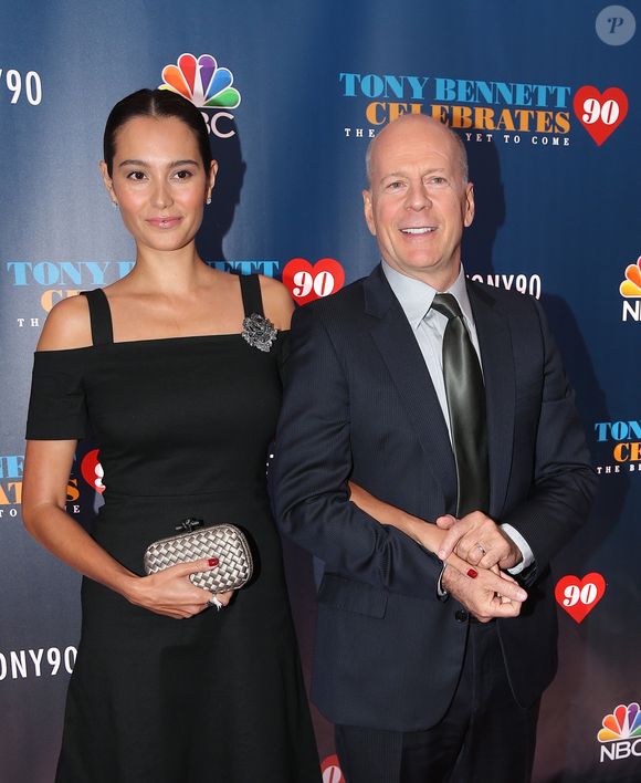 Cependant, Bruce Willis a récemment fait une rare apparition en public suite aux incendies qui ravagent Los Angeles

Bruce Willis et sa femme Emma - Tony Bennett fête ses 90 ans au Radio City Music Hall à New York.