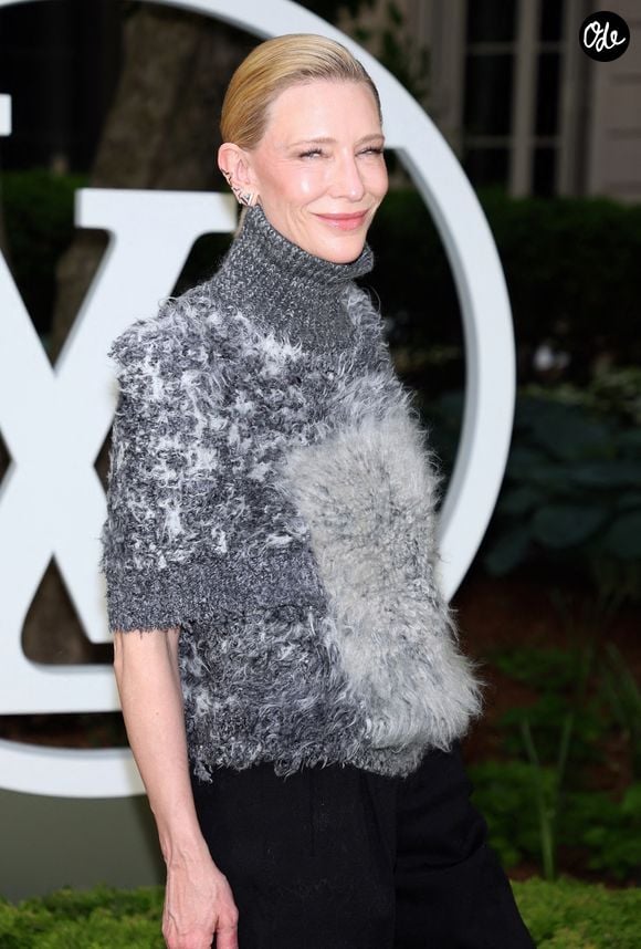 Cate Blanchett assiste au défilé de la collection croisière Louis Vuitton 2027 à la Frick Collection de New York, le 20 mai 2026. Photo de Charles Guerin/ABACAPRESS.COM