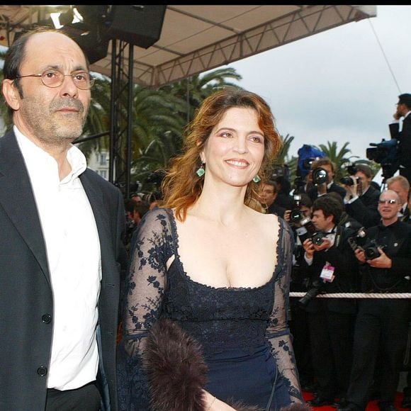 Agnès Jaoui et Jean-Pierre Bacri  au 57e Festival de Cannes en 2004. © BORDE-JACOVIDES / BESTIMAGE