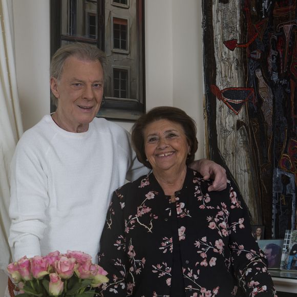 Herbert Léonard et sa femme Cléo chez eux à Barbizon en 2016
©JLPPA / Bestimage