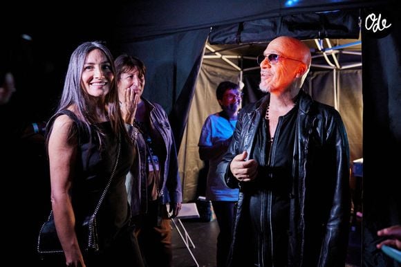 Florent Pagny et sa femme Azucena Caamaño lors de l'enregistrement de l'émission "Avec Florent, tout le monde ELA" à La Seine Musicale à Paris, diffusée le 1er septembre à 21h10 sur TF1.

© Cyril Moreau-Dominique Jacovides / Bestimage