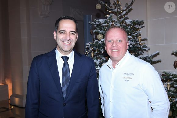 Vincent Pimont, Directeur du Peninsula Paris, David Bizet, chef du Peninsula Paris - Personnalités au gala d'hiver de l'hôtel Peninsula Paris le 27 novembre 2025.

© Rachid Bellak / Bestimage