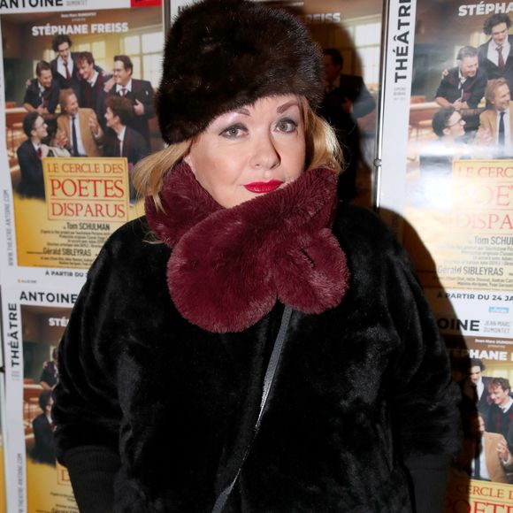 Exclusif - Catherine Jacob - Personnalités à la générale de la pièce de théâtre « Le Cercle des Poètes Disparus » au Théâtre Antoine à Paris, France. Le 8 Février 2024.
© Bertrand Rindoff / Bestimage