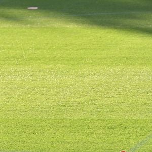 Zinedine Zidane - Entraînement de l'équipe de France en préparation de la Ligue des nations de l'UEFA 2026 au Centre national de Clairefontaine le 21 septembre 2026. © Christian Liewig/Bestimage