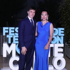 Louis Ducruet et Marie Chevalier Ducruet - Photocall de l'after Party au Monte Carlo Beach lors de la 65eme édition du Festival TV De Monte Carlo le 12 Juin 2026

 © Denis Guignebourg /Bestimage