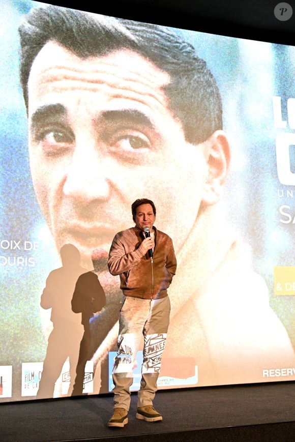 Exclusif - Mischa Aznavour, le fils du chanteur Charles Aznavour, était à Cannes au cinéma l'Olympia, le 17 janvier 2025. © Bruno Bebert/Bestimage