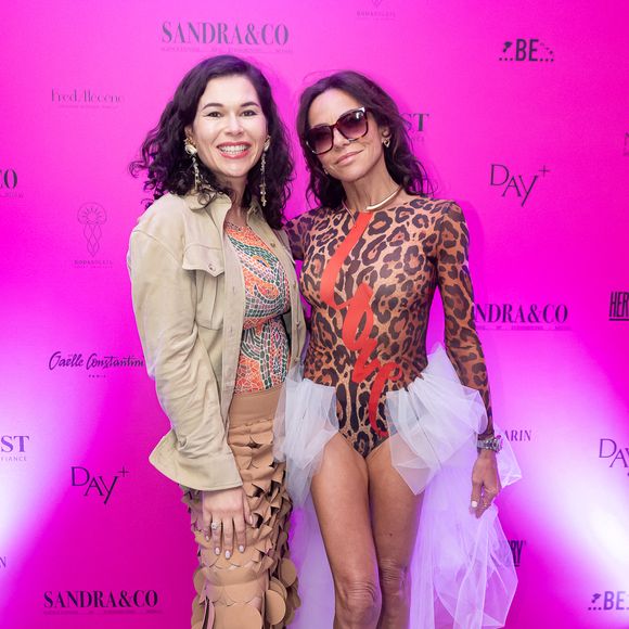 Exclusif - Sandra Sisley, guest lors d'une soirée  à la suite Sandra & Co lors du Festival International des Séries de Cannes, Canneseries Saison 8, à l’hôtel JW Marriott Cannes le 25 avril 2025.

© Aurelio Stella / William Sanches Tavares / Bestimage