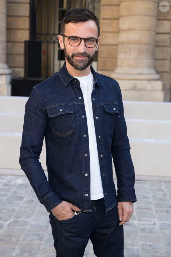 Nicolas Ghesquière - Défilé de mode Berluti homme printemps-été 2018 à l'hôtel de la Monnaie de Paris, France, le 23 juin 2017. © Olivier Borde/Bestimage