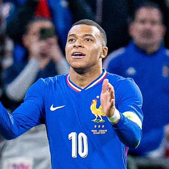 Le footballeur est devenu actionnaire minoritaire de l’équipe de France de SailGP

Kylian Mbappé - Match amical entre la France et l'Allemagne (0-2) au Groupama Stadium de Lyon-Décines.