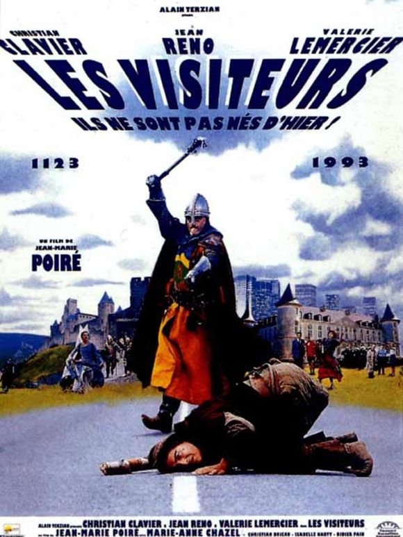 Jean Reno et Christian Clavier dans le film "Les Visiteurs" en 1993.
© Gaumont Buena Vista International (GBVI)